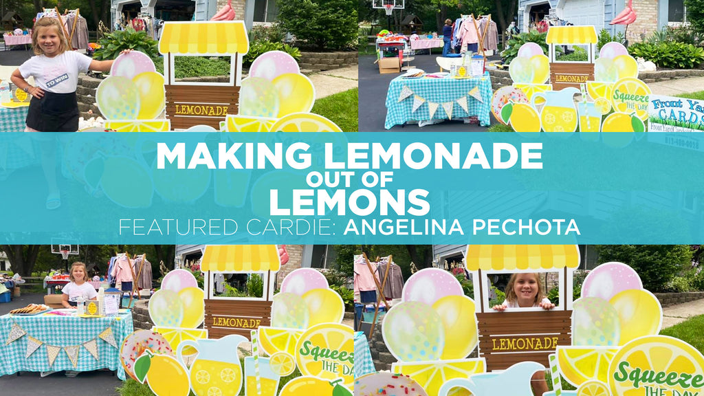 Making Lemonade Out Of Lemons - Featured Cardie - Angelina Pechota