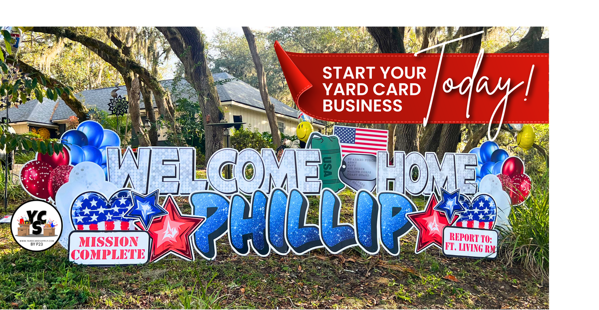 Your Ultimate Guide to Starting a Yard Card Business | Yard Card Supply ...