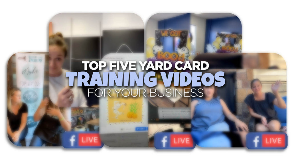 Top Five Yard Card Training Videos For Your Business - October 2021