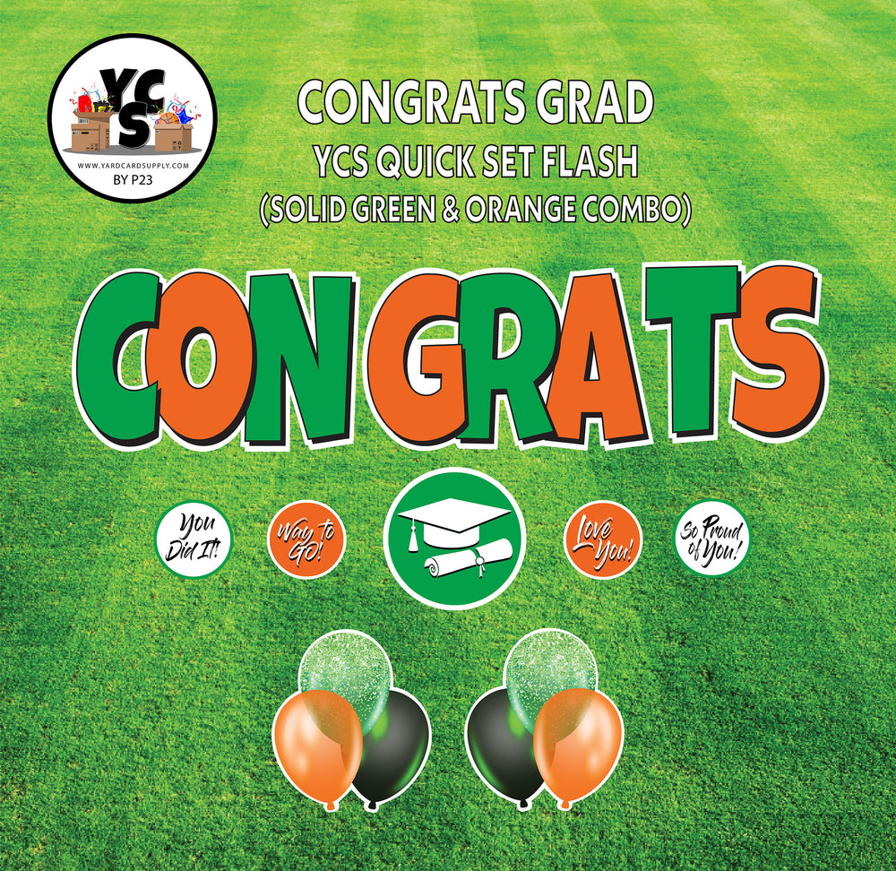 Combo Green & Orange