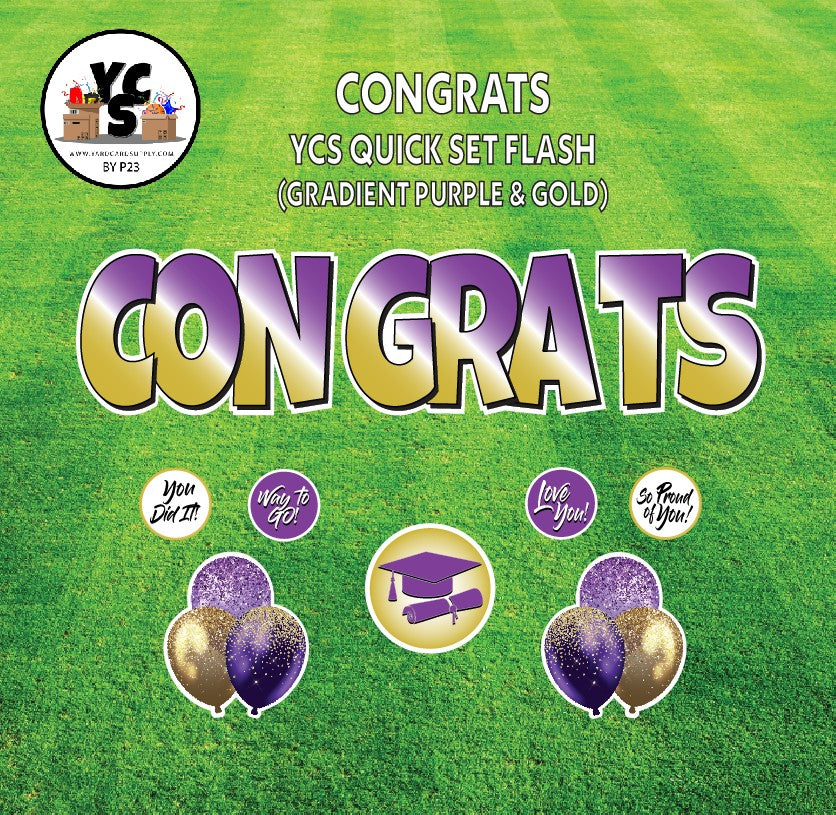 Gradient Purple & Gold