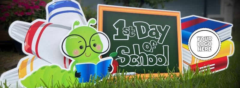 1st Day Bookworm Facebook Page Cover YCS Social Media Template