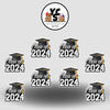 2024 Graduation Memory Maker Keepsake 23 Inch Grad Cap Color Splash
