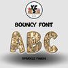 BOUNCY 23 Inch ESSENTIAL LETTER & NUMBER Set 85 Pieces! SPARKLE FINISH