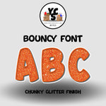 BOUNCY 12 Inch LETTER & NUMBER Set 74 Pieces!