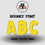 BOUNCY 23 Inch ESSENTIAL LETTER & NUMBER Set 85 Pieces!