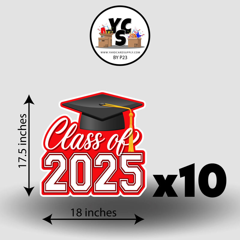 2025 Graduation Memory Maker Keepsake 18 Inch Grad Cap Color Splash