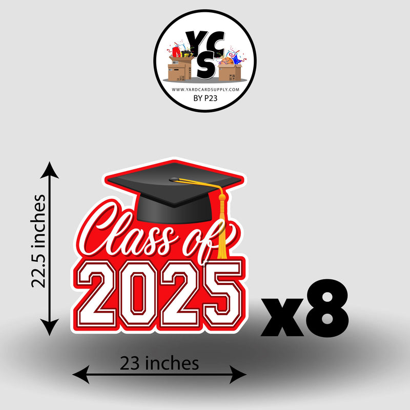 2025 Graduation Memory Maker Keepsake 23 Inch Grad Cap Color Splash