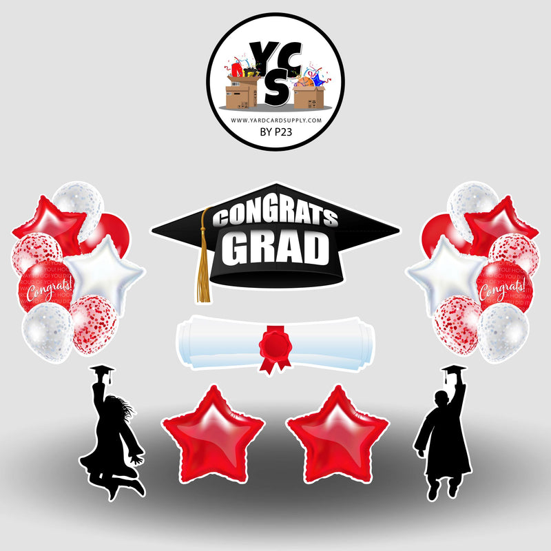 FILE DOWNLOAD YCS FLASH® and Flair Congrats Grad Cap Graduation Set ...