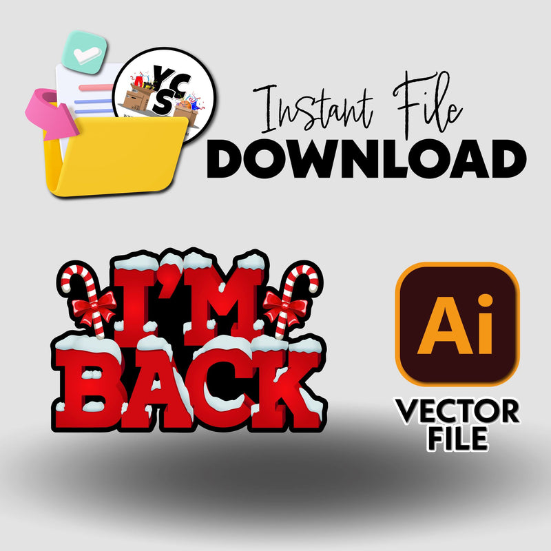YCS Illustrator Asset IA Elf Arrival I'm Back We're Back Flash v20
