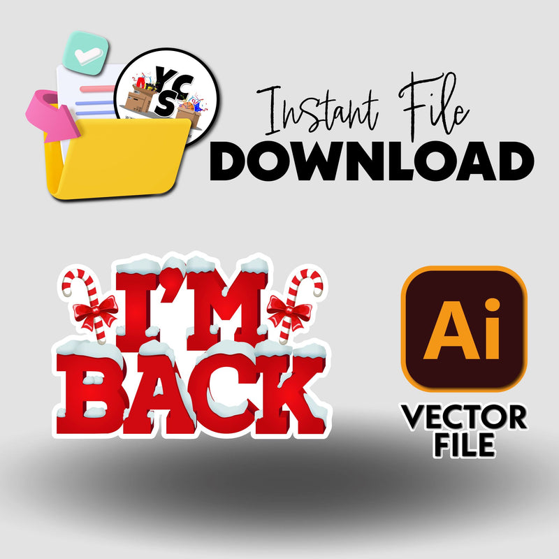 YCS Illustrator Asset IA Elf Arrival I'm Back We're Back Flash v20
