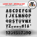 Start NOW Rental Business Starter Set - Lucky Guy Font 273 Pieces