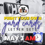 MAY 3rd AM WEBINAR: Nesting Letters & Numbers for Yard Card Printing