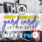 MAY 3rd PM WEBINAR: Nesting Letters & Numbers for Yard Card Printing