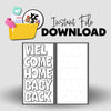 YCS FILE DOWNLOAD FLASH® Quick Set Welcome Back Home Baby - Lucky Guy