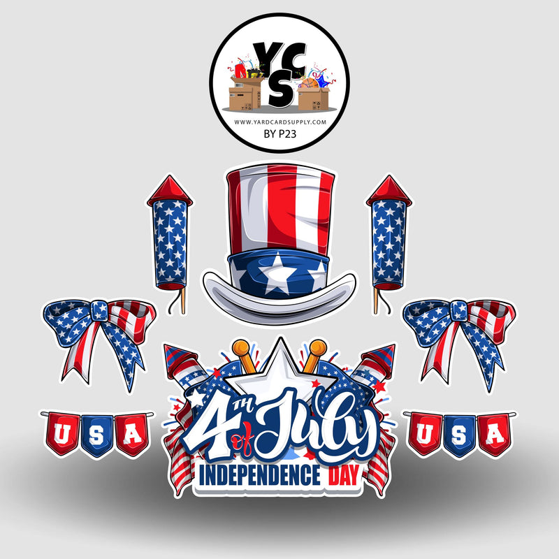 YCS Flash® Red White & BOOM 4th of July Independence Day