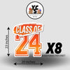 VARSITY Class of 2024 Graduation Memory Maker Keepsake 23 Inch