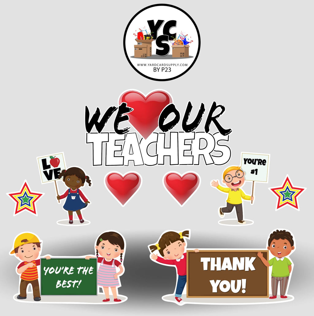 YCS FILE DOWNLOAD FLASH® and Flair We LOVE Our Teachers Set