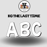 KG The Last Time 12 Inch SOLID LETTTER & NUMBER Set