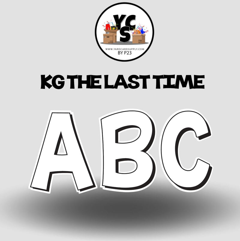 YCS FILE DOWNLOAD  Letter Set – Adobe Illustrator File