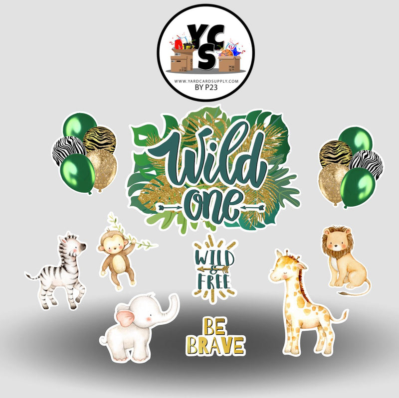 YCS FLASH® Wild One Safari Set