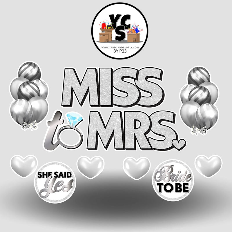 Fast worldwide delivery Miss to Mrs., bride gifts for bachelorette party