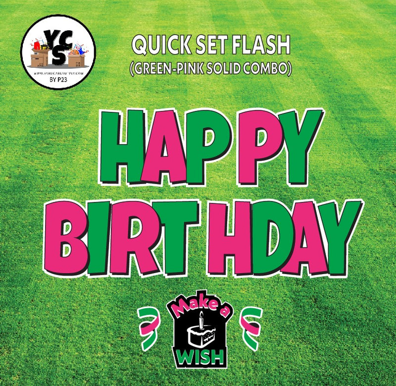 YCS FLASH® Quick Set Lucky Birthday - Solid