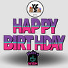 YCS FLASH® Quick Set Color Block Birthday
