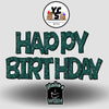 YCS FLASH® Quick Set KG Glitter Happy Birthday