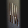12" Straight Stakes - 50 Pack
