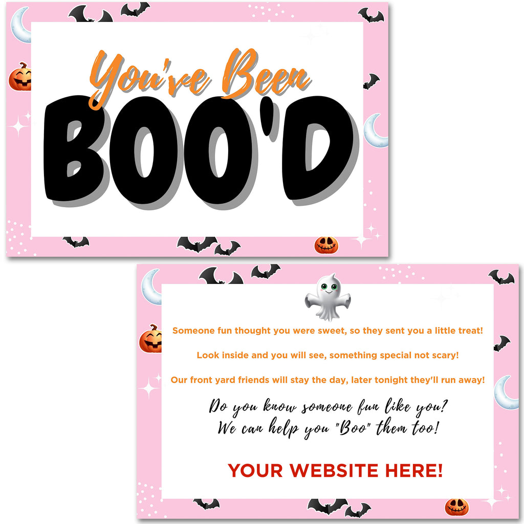 Boo Drop-Off Postcards