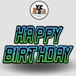 YCS FLASH® Neon Birthday Set