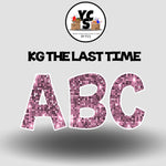 KG The Last Time 18 Inch SPARKLE ALPHABET Set