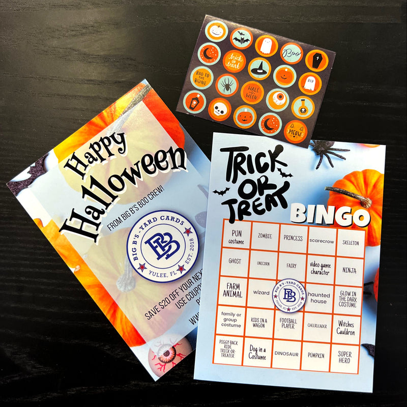 Trick or Treat Bingo Flyers