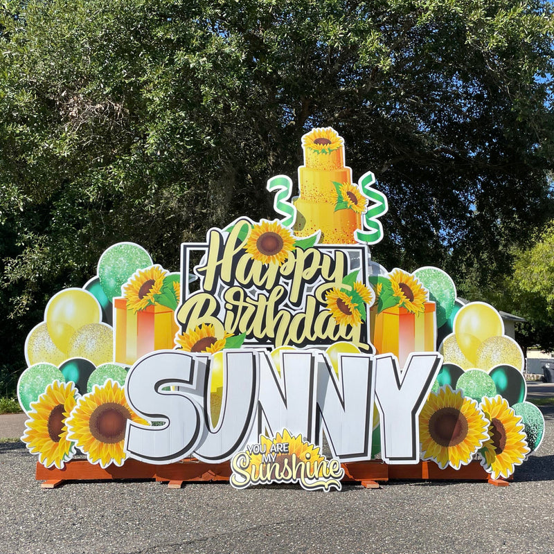 Blooming Birthday - Sunflowers