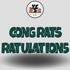 18" Congrats Tulations YCS FLASH® Quick Set