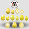 Easter Eggs Bakers Dozen
