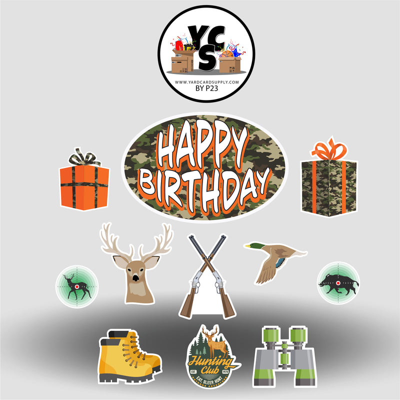 YCS FLASH® Camo Birthday Set