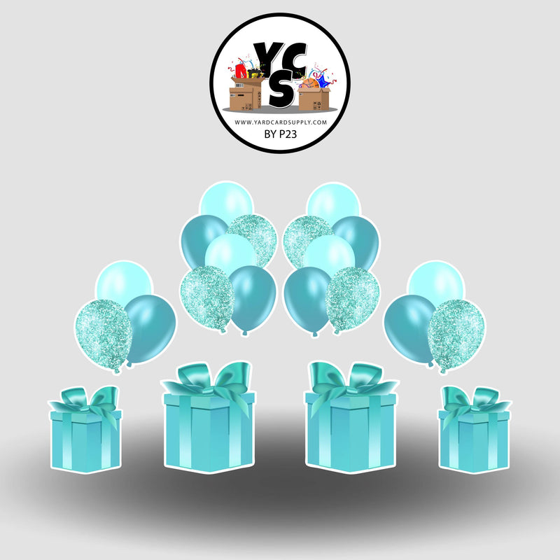Balloons and Gift Boxes