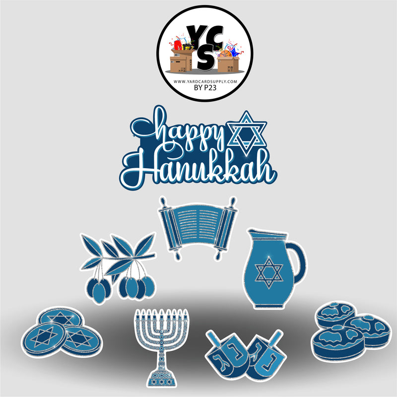 YCS FLASH® Happy Hanukkah Set