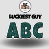 YCS FILE DOWNLOAD Lucky Guy Glitter Alphabet Set - 23 Inch
