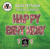 YCS FLASH® Quick Set Lucky Sparkle Happy Birthday