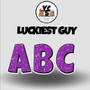 YCS FILE DOWNLOAD Lucky Guy Glitter Alphabet Set - 23 Inch