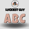 YCS FILE DOWNLOAD Lucky Guy Glitter Alphabet Set - 23 Inch