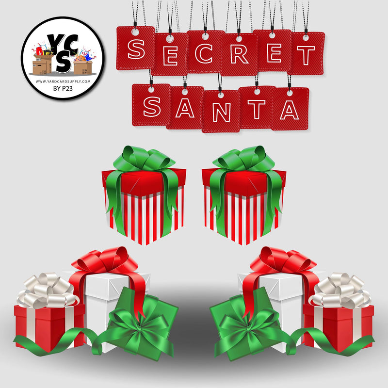 SECRET SANTA SPECIAL - Christmas Gift Box Panel Set