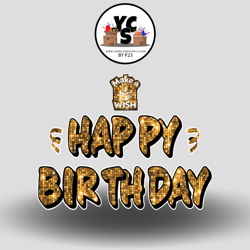YCS FLASH® Quick Set Birthday - Sign Time
