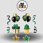 Green Sparkle Birthday Set