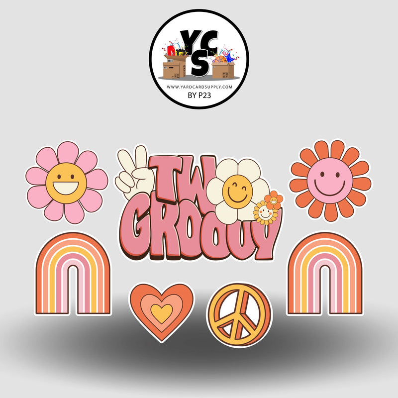 TWO GROOVY Birthday YCS FLASH® and Flair
