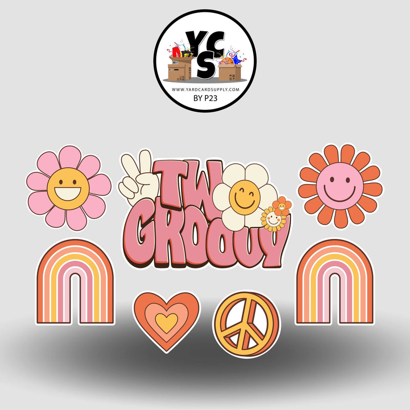 Groovy Flash YCS FILE DOWNLOAD TWO GROOVY Birthday YCS FLASH® and Flair – Yard Card ...