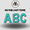 KG The Last Time 23 Inch GLITTER  ESSENTIAL LETTER & NUMBER Set